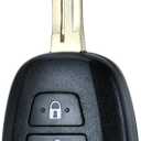 Key Fob Keyless Entry Fits for 2013-2018 Toyota RAV4 / 2014-2019 Highlander / 2018-2019 Sequoia Remote Control Key Replacement 4 Button GQ4-52T 89070-0R100 H-Chip