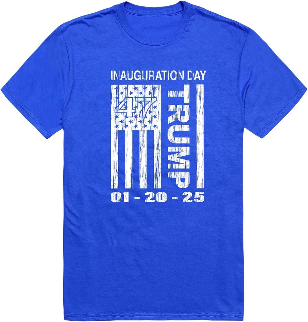Rapiddominance Distressed T's, Trump 1 (X-Large, Royal)