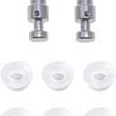 ZLR Pressure Cooker Replacement Parts, Float Valve and Silicone Caps Compatible with Instant Pot, Fits IP Duo 3, 5, 6 QT, Duo Plus 3, 6 QT, Lux 3 QT, Smart 6 QT, Smart WiFi 6 QT, Ultra 3, 6, 8 Quart.