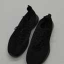 Feethit Mens Slip On Walking Shoes Lightweight Breathable Non Slip Running Shoes Comfortable Fashion Sneakers for Men (10.5, Black)