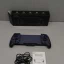 Gammeefy Hall Effect Joystick (No Drift) Switch Joypad for Nintendo Switch/OLED, Full-Size Grip Wireless Pro Controller with 9 Color Lights, Ideal for Those Who Prefer Handheld Mode, Game Boy Color (Switch 1 - (6.2"/7"), Spider silk)