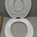 Mayfair NextStep Slow-Close Toilet Seat with Built-In Toddler Potty Training Seat, Removable, White, Round