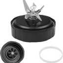 SS101 Replacement Blade for Ninja Blender Accessories, 7-Fins Blender Blade Compatible with Nutri Ninja Foodi Power Blender SS101, SS101TGT, CO351B, SS100, SS150, SS151, SS300, SS350, SS351