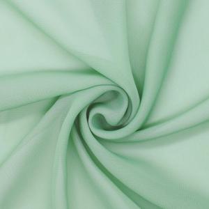58" Solid Color Chiffon Fabric Rustic Sheer Bridal Wedding Party Decorations Backdrop, Sage Green, 5 Yards