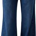 Low Rise Baggy Jeans for Women Y2K Vintage Wide Leg Loose Fit Straight Denim Pants Casual Trousers, 14