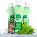 ECO amenities Travel Size Dishwashing Liquid - 60 Pack, 3.5 oz Bottles, Bulk Case of Dish Soap, Individually Packaged Kitchen & Cleaning Supplies, For Guests of Airbnbs, BNBs, VRBO, Inns and Hotels