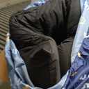 Japanese Floor Mattress, Futon Mattress with Portable Storage Bag and Washable Cover, Roll Up Thick Tatami Mat Suitable for Camping, Guest Room, Black, Twin