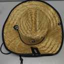 Straw Hat for Men & Women |Lifeguard Hat, Beach Hat & Sun Hat | Wide Brim for Sun Protection Solid Black XL