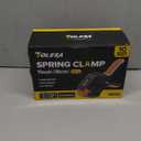 TOLESA Heavy Duty Spring Clamps 4 Inch 8 Pcs Large Wood Clamps with 30Lbs Powerful Clamping Force Deep Throat Nylon Clamps for Woodworking Photography Backdrop Household Use Cover Holding Wood Gluing