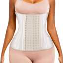 ECOWALSON Waist Trainer for Women - 9/25 Steel Bones & Additional Extender Cincher Corset for Hourglass body Shaper