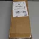 KAMANINA Curtain Rods for Windows 72 to 144 Inches (6-12ft) Long Heavy Duty Curtain Rod, 7/8 Inch Adjustable Decorative Drapery Rods with Netted Texture Finials, Bronze, Size: 32-144"