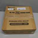 Roomena Non Stick Frying Pans Hybrid Ceramic With Lid, 12 Inch TriPly Stainless Steel Skillet, NonToxic, PFAS/PFOA/PTFE Free, Metal Utensil Safe, Dishwasher & Oven Safe,Induction Compatible