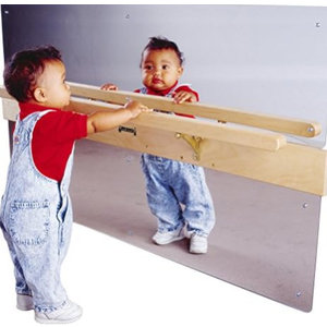 Jonti-Craft 0619JC Infant Coordination Mirror Brown