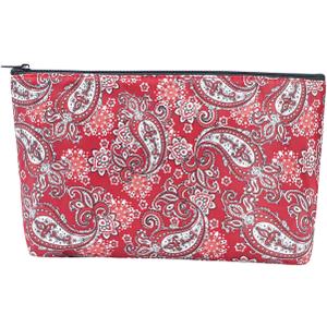 Empty Mahjong Bag,Thickened Red Printed American Mahjong Tiles Bag (Case Only)