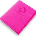 Primasole Folding Yoga Travel Pilates Mat Foldable Easy to Carry to Class Beach Park Tear resistant Travel Picnics 4mm Thick 9 Colors