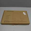 Hand Towel Holder, F-Shape Hand Towel Stand with Marble Base, Stainless Steel Swivel Hand Towel Rack Standing Towel Bar for Bathroom Kitchen Countertop, 2 Arms (Brushed Nickel)