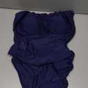 Aqua Eve One Piece Bathing Suit for Women Tummy Control Swimsuit Slimming Vintage Swimwear Size L