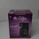 Mr. Coffee 12-Cup Switch Coffee Maker Black: Electric Drip Coffee Machine, 60 oz Capacity, Dishwasher-Safe Parts