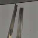 Stove Counter Gap Covers(2PCS), Stainless Steel Gap Cover, Cooktop Trim Kit, Kitchen Stove Gap Guards, Oven Gap Filler, Heat Resistant & Effectively Protect Stove Gap Filler(13.7"-25.7" Silver)