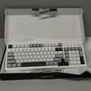 AULA 99 Wireless Keyboard, Custom Computer Keyboard, Tri-Mode Bluetooth 5.0/2.4GHz/USB-C Cute Creamy Gaming Keyboards with Number Pad, RGB Backlit Media Knob Programmable Keyboard for PC Gamer - Grey