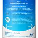 Waterdrop XWF Refrigerator Water Filter, Replacement for GE® XWF, WR17X30702, NSF 42/372 Certified, Compatible with GE® GNE27, GFE26, GDE25, GSS25, PSE25 Series Refrigerators, 1-Pack (Not XWFE)