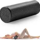 Sunny Health & Fitness 36" Black High-Density Yoga Foam Roller