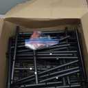 HOMIDEC Wardrobe Closet, 4 Hanging Spaces Portable Clothes Rack,Free Standing Closet Organizer and Storage System with Hanging Rods,Clothing Rack Suitable for Cloakroom,Bedroom,Entrances,etc.Black (Large)