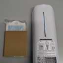 Flying Insect Trap Plug in Mosquito Bug Zapper Indoor Gnat Moth Catcher with 9W Night UV Light, 10 Sticky Glue Board Refills for Home Office White