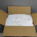 10 Pack Round Tablecloth White 120 Inch, Stain Resistant and Wrinkle Polyester Fabric, Washable Table Cover for Kitchen Dining, Wedding, Buffet Table, Holiday Party