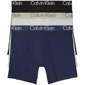 Calvin Klein Men's Ultra Soft Modern (Pack of 3) Boxer Brief M