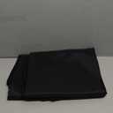 sancua 2 Pack Black Tablecloth 60 x 102 Inch, Rectangle 6 Feet Table Cloth - Stain and Wrinkle Resistant Washable Polyester Table Cover for Dining Tables, Buffet Parties and Camping