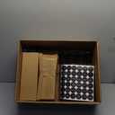 AOZITA Spice Rack Organizer for Cabinet, Spice Organizer with 28 Empty Spice Jars with Black Lids, Funnel, Spice Labels, Seasoning Organizer for Countertop, Cabinet, Kitchen, Pantry, Cupboard