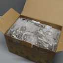 Brightown Smart Christmas Snowflake Lights Outdoor, 24ft 192LED with 16 Drops Icicle Lights with APP Control & Music Sync, Waterproof Connectable, 80+ Scene Modes for Roof, Yard, Patio, Window