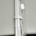 No Tools No Drill Cordless Mini Blinds, 1" L-Shaped Slats Light Filtering Shades, Horizontal Vinyl Blinds for Indoor Windows, White,24.5" Wx 64" H