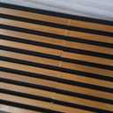 Art3d 2-Pack 108" x 12" Acoustic Wood Panels for Wall, Soundproof Wood Slat Panel for Wall and Ceiling, 3D Fluted Sound Absorbing Paneling for Interior Wall Decor, Living Room, Bedroom - Teak