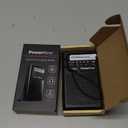 PowerBear Portable Radio | AM/FM, 2AA Battery Operated with Long Range Reception for Indoor, Outdoor & Emergency Use | Radio with Speaker & Headphone Jack (Black)