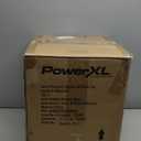 PowerXL Air Fryer 7 QT Maxx Classic, Extra Hot Air Fry, Cook, Crisp, Broil, Roast, Bake, High Gloss Finish, Nonstick, Black