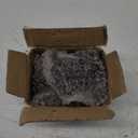 20 Pack Fence Mounting Brackets for 1x1" Square Rails, Carbon Steel Fence Panel Internal Connector with Screws, Black