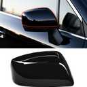 Yumzeco 1PC Compatible with Subaru Side Mirror Cover Forester/Outback/Impreza/Crosstrek/Legacy, Passenger Side Subaru Mirror Cap W/O Light Clip-on 91059FJ000 Replacement-Right, Glossy Black
