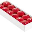 Candle Charisma Strawberry Scented Votive Candles - 10 Hour Burn time - Set of 24 for Dinner, Wedding, Halloween and Holiday Decorations