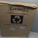 Lasko Pedestal Fan, Oscillating Fan for Bedroom with Adjustable Height and 3 Cooling Speeds, Portable, 18", Black, 1827