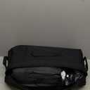 MOON LENCE Oversized High Back Camping Chair with Pillow for Adults, Height Adjustable Folding Camping Chair with 400 lbs Capacity, Hidden Pillow Pocket for Camping, Hiking, Picnics, Black