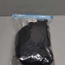 Kuoser Dog Surgery Suit Female Spay Male Neuter, Dog Leg Sleeve to Stop Licking Soft Dog Onesie for Abdominal Wound, Dog Recovery Suit Rear Leg Sleeves Pet Elbow Brace Protector, Black 4XL (4X-Large (Back Length: 68CM / 26.77"))