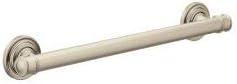 Moen YG6412BN Bathroom Safety 12-Inch Stainless Steel Traditional Bathroom Grab Bar, Brushed Nickel
