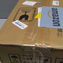 Hotop Crochet Flower Bouquet Completed Artificial Knitted Flower Bouquet for Birthday, Wedding, Mother's Day Gift, and Home Decorations(Sunflower,Orange)