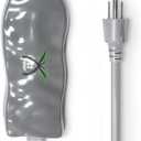 Birdbath Deicer, Waterproof Birdbath Heater for Outdoor in Winter with Thermostatically Controlled, Constructed of Cast Aluminum Immersion Deicer for Garden Patio Yard and Lawn, 50 Watt, Grey