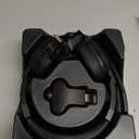 COSMUSIS Trucker Bluetooth Headset, Wireless Headsets with Noise Cancelling Microphone, Long Battery Life Bluetooth Headphones with Detachable Earpad/Single+Dual Mode for Office/Driving/Home