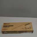 SEAAES 44 Inch Ice Scraper and Snow Brush for Car Windshield, Extendable Snow Removal Brush with Foam Grip for Truck SUV Vehicle Window - Green