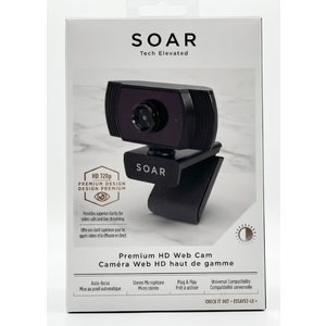Soar Premium HD Web Cam HD 720p 30fps - Brand New Sealed!