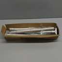 Brushed Nickel Shower Curtain Rod 31-79 Inches Non-Slip Shower Rod Tension Mounted No Drill Tension Shower Curtain Rods Spring Tension Rod for Windows Bathroom